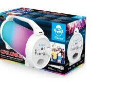 Ken Black iDance Cyclone 400x Bluetooth Party Speaker with Disco Lights| Music & Karaoke