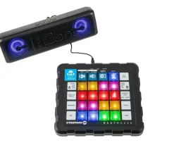 Ken Black iDance Starpads 20 Beatmaker with Soundbar Bluetooth Speaker| Music & Karaoke