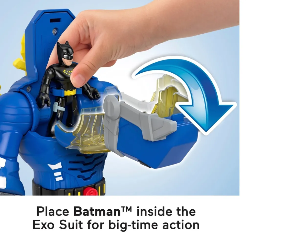 Ken Black Imaginext DC Batman Insider & Exo Suit| Preschool & Electronic Learning