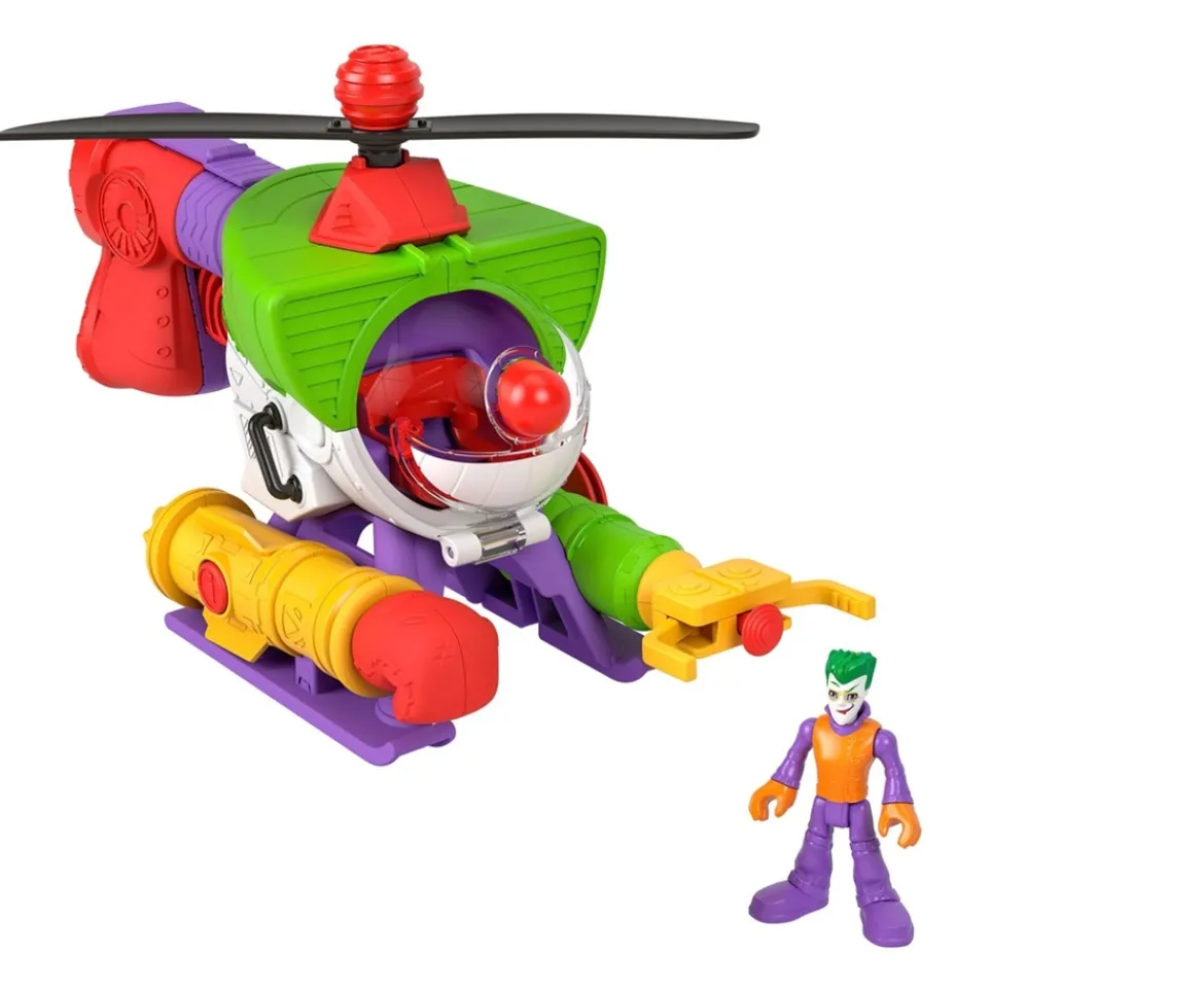 Ken Black Imaginext DC Super Friends The Joker Robo Copter| Preschool & Electronic Learning
