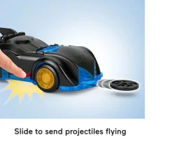 Ken Black Imaginext DC Super Friends Shake and Spin Batmobile| Preschool & Electronic Learning