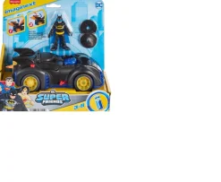 Ken Black Imaginext DC Super Friends Shake and Spin Batmobile| Preschool & Electronic Learning