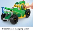 Ken Black Imaginext DC Super Friends Killer Croc Figure & Toy Car Buggy| Preschool & Electronic Learning