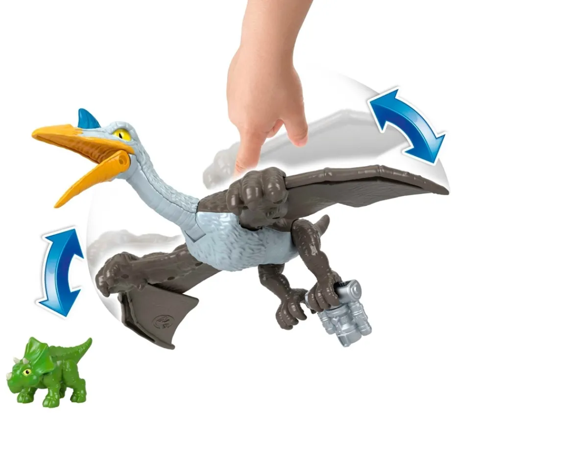 Ken Black Imaginext Jurassic World Dominion Quetzal Dinosaur| Preschool & Electronic Learning
