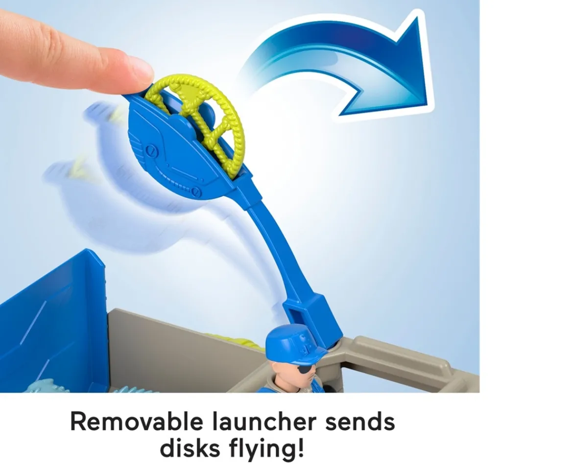 Ken Black Imaginext Jurassic World Track & Transport Dinosaur Truck Playset| Preschool & Electronic Learning