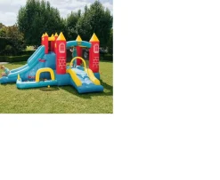 Ken Black 8-in-1 Bouncy Castle with Ball Pit| Bouncy Castle & Inflatables