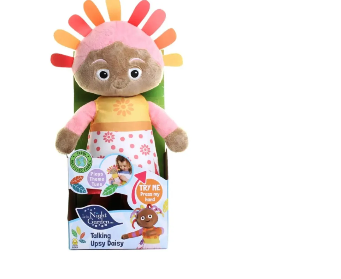Ken Black In The Night Garden Upsy Daisy Talking Soft Toy| Preschool & Electronic Learning