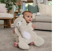 Ken Black Ingenuity InLighten Bouncer Seat with Light Up Toy Bar – Nate the Little Bear| Baby Play