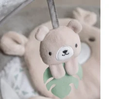 Ken Black Ingenuity InLighten Bouncer Seat with Light Up Toy Bar – Nate the Little Bear| Baby Play