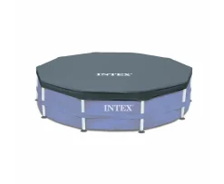 Ken Black Intex 10ft Metal Pool Cover| Pools & Sand Pits