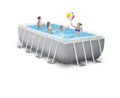 Ken Black Intex 16ft X 8ft X 42in Prism Frame Rectangular Pool| Pools & Sand Pits