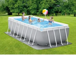 Ken Black Intex 16ft X 8ft X 42in Prism Frame Rectangular Pool| Pools & Sand Pits