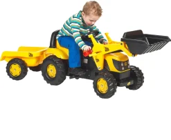 Ken Black JCB Tractor Loader and Trailer| Tractors