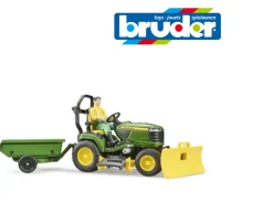 Ken Black John Deere Lawn Mower with Figure| Bruder|Action Figures & Playsets