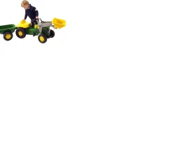 Ken Black John Deere Tractor with Loader and Trailer| Tractors