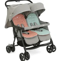 Ken Black Joie Aire Twin Pushchair - Nectar and Mineral| Joie|Strollers