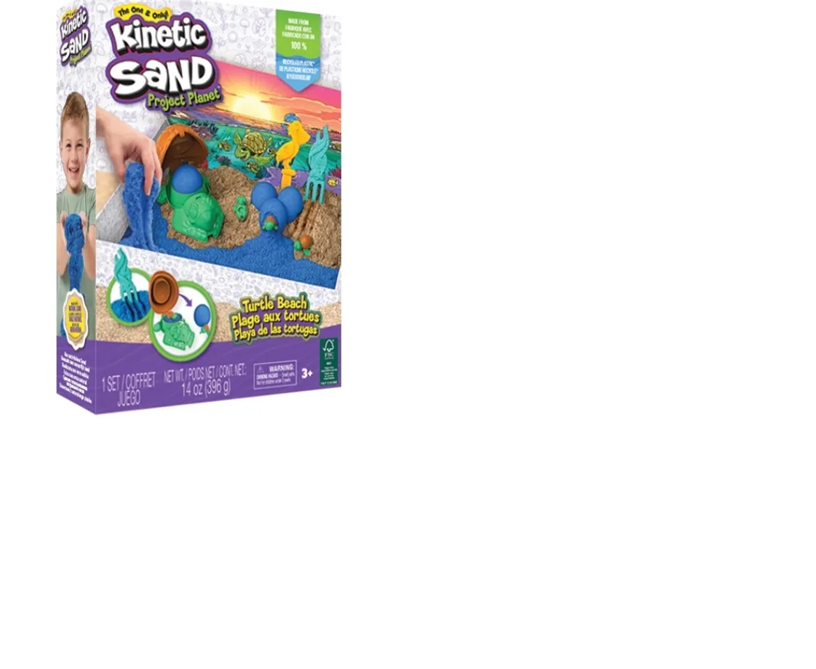 Ken Black Kinetic Sand Project Planet Turtle Beach| Kinetic|Art & Crafts