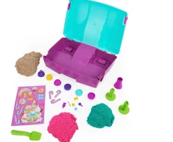 Ken Black Kinetic Sand Sandyland with 2lbs of Kinetic Sand| Kinetic|Art & Crafts