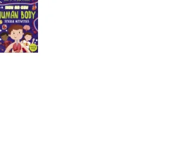 Ken Black Know and Glow: Human Body Sticker Activities (2022 Ed)| Art & Crafts