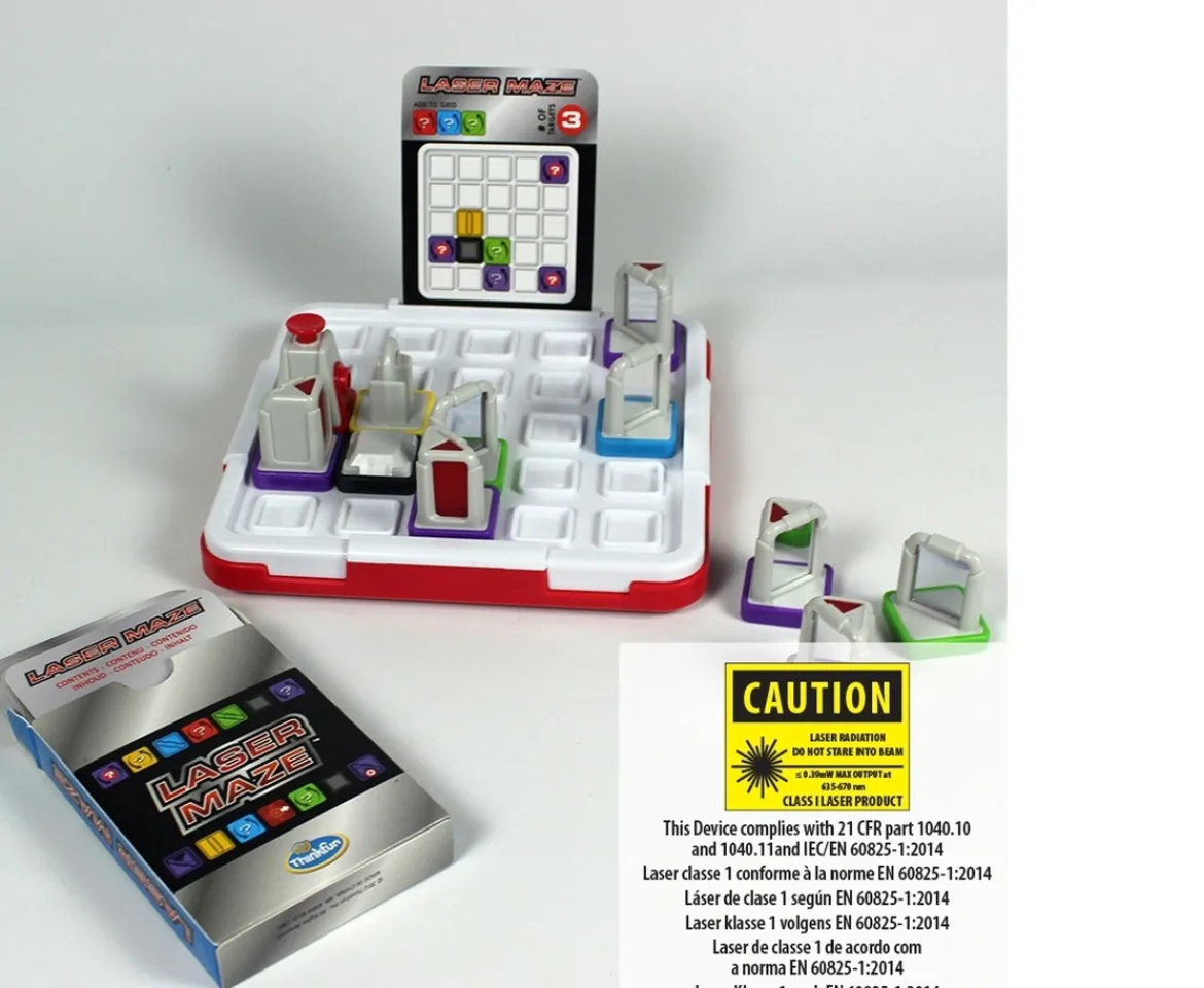 Ken Black Laser Maze Beam-Bending Logic Maze Game| Board Games