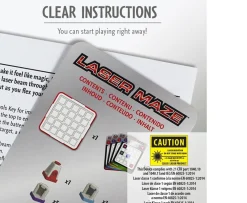 Ken Black Laser Maze Beam-Bending Logic Maze Game| Board Games