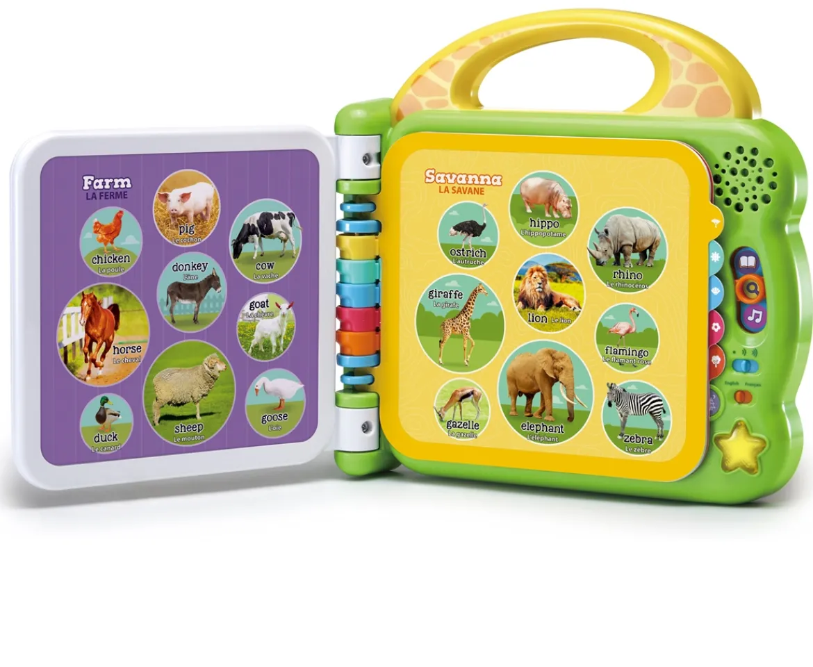 Ken Black LeapFrog® 100 Animals Book| Preschool & Electronic Learning