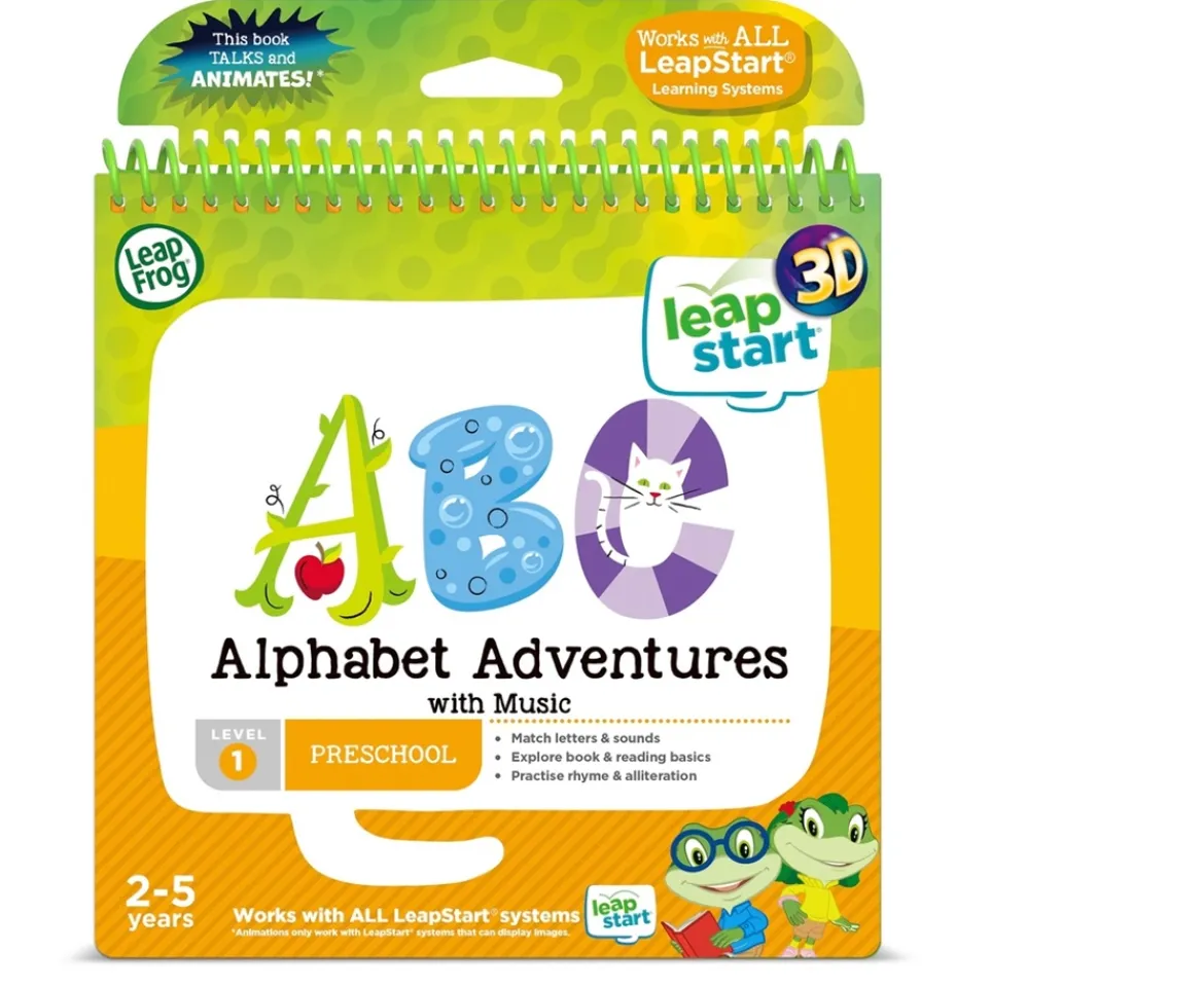 Ken Black LeapFrog Alphabet Adventures Activity book| Preschool & Electronic Learning