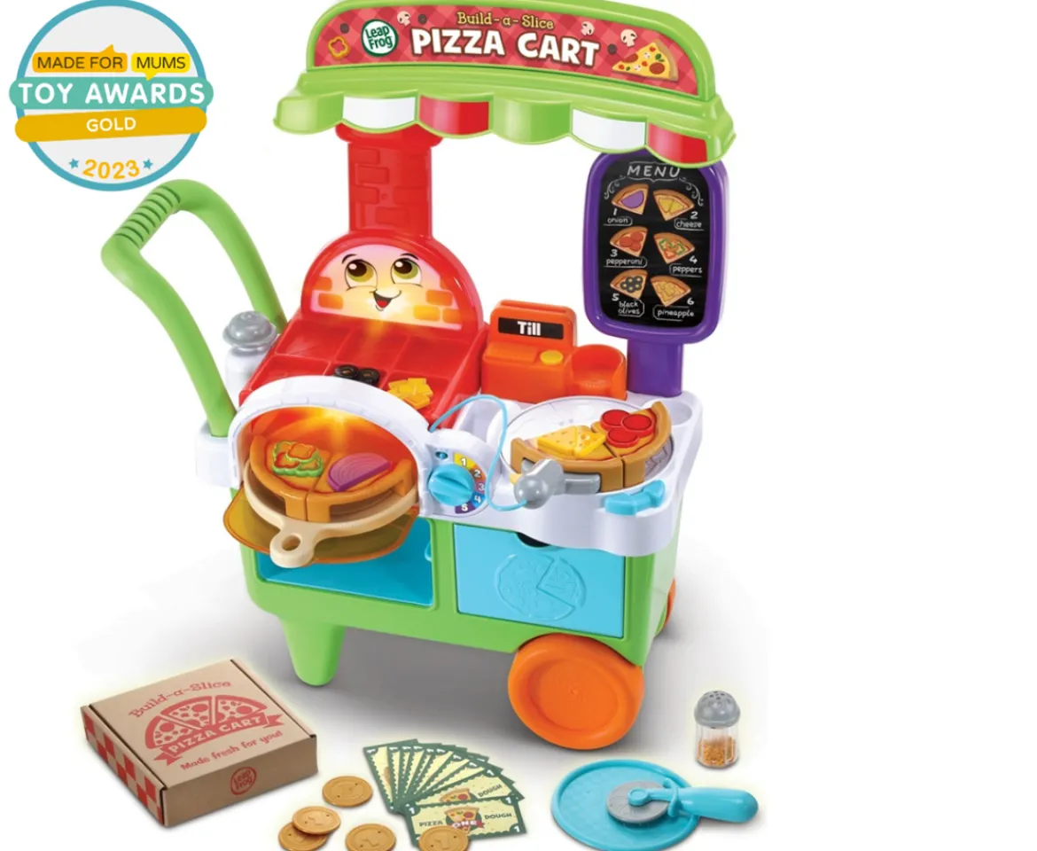 Ken Black LeapFrog® Build-a-Slice Pizza Cart™| Preschool & Electronic Learning