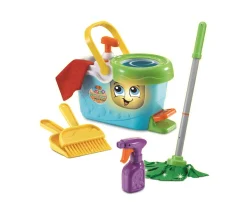 Ken Black LeapFrog® Clean Sweep Mop & Bucket| Preschool & Electronic Learning