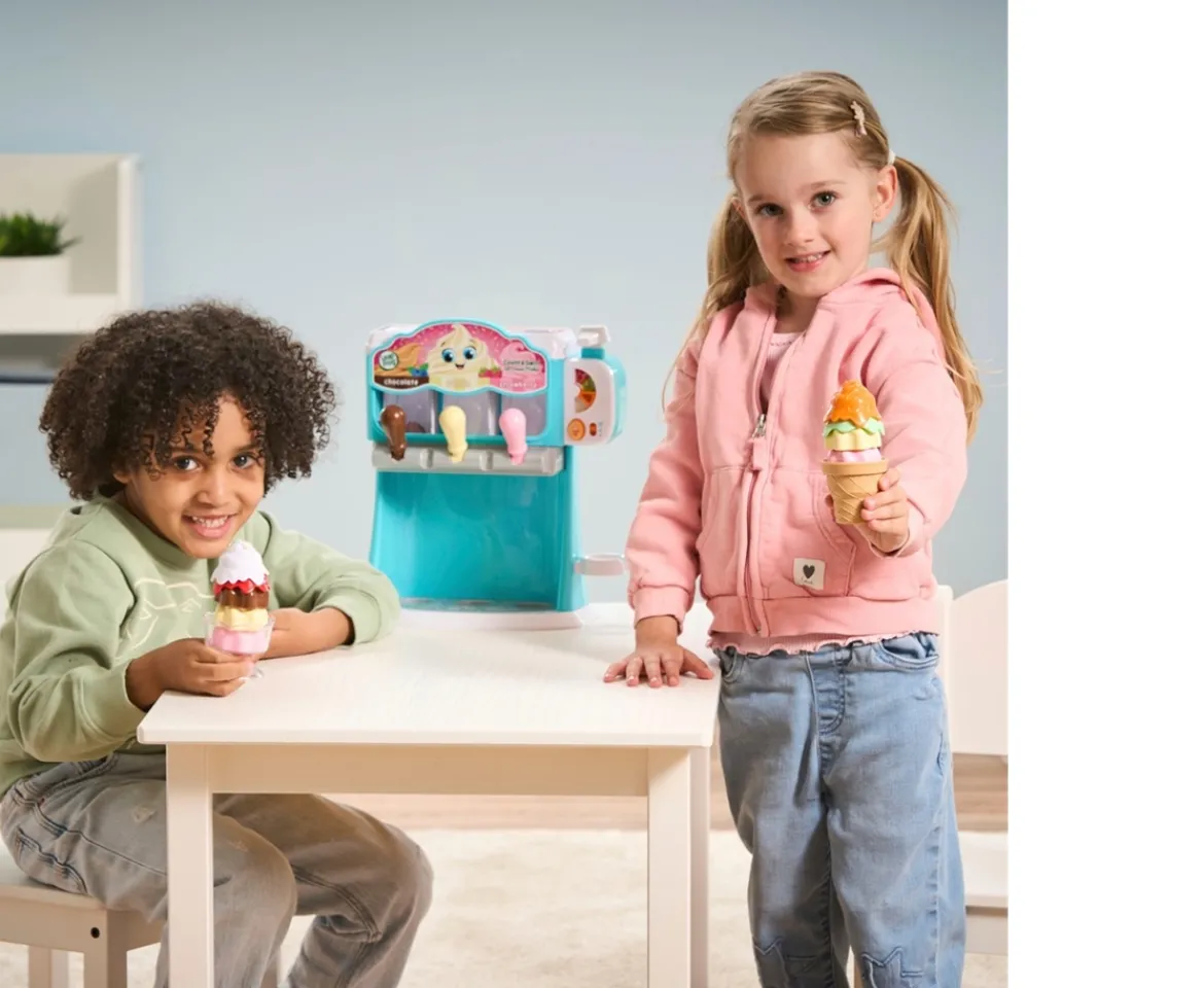 Ken Black LeapFrog Count & Swirl Ice Cream Maker| Preschool & Electronic Learning