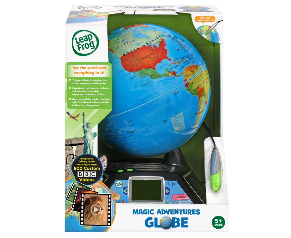Ken Black LeapFrog® Magic Adventures™ Globe| Preschool & Electronic Learning