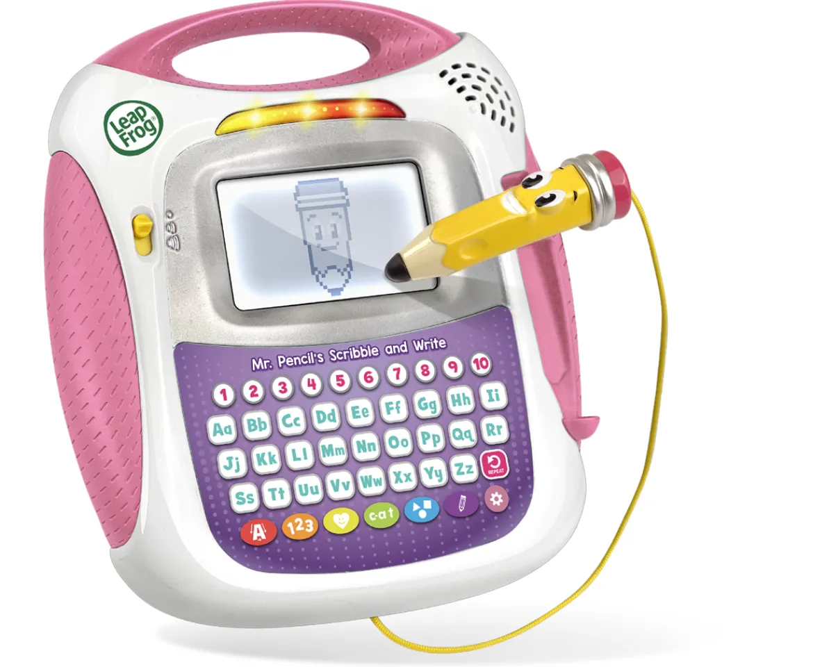 Ken Black LeapFrog® Mr Pencil Scribble Write and Read™ Pink| Preschool & Electronic Learning