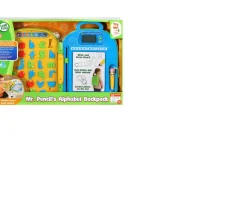 Ken Black LeapFrog Mr. Pencil's Alphabet Backpack| Preschool & Electronic Learning