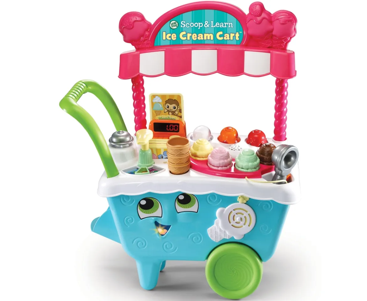 Ken Black LeapFrog® Scoop & Learn Ice Cream Cart| Preschool & Electronic Learning