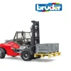 Ken Black Linde HT160 Forklift with pallet & 3 pallet cages| Bruder|Action Figures & Playsets