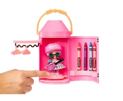 Ken Black L.O.L. Surprise Loves CRAYOLA Color Me Studio| LOL|Dolls & Dollhouses