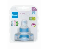 Ken Black MAM Teat 2 Medium Flow 2 Pack 2 Months+| MAM|Highchairs