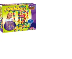 Ken Black Marbulous Marble Run 220 Piece Construction Set| Building & Vehicle Toys