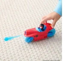 Ken Black MARVEL Spidey and His Amazing Friends Spidey Team Split Racer - 8.5-Inch Three-in-One Vehicle with W| Preschool & Electronic Learning