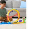 Ken Black MARVEL Spidey and His Amazing Friends Amazing Metals Super Loop Track Set - 28-Inch Race Track with| Preschool & Electronic Learning|Action Figures & Playsets
