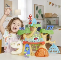 Ken Black Marvel Spidey and His Amazing Friends Dino-Webs Treehouse| Preschool & Electronic Learning