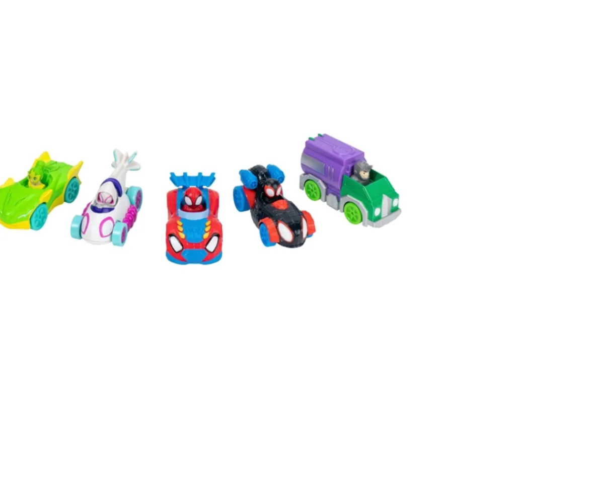 Ken Black Marvel’s Spidey and His Amazing Friends 24” Tall Amazing Metals City Track Set - Five 3-Inch Exclusi| Preschool & Electronic Learning|Action Figures & Playsets