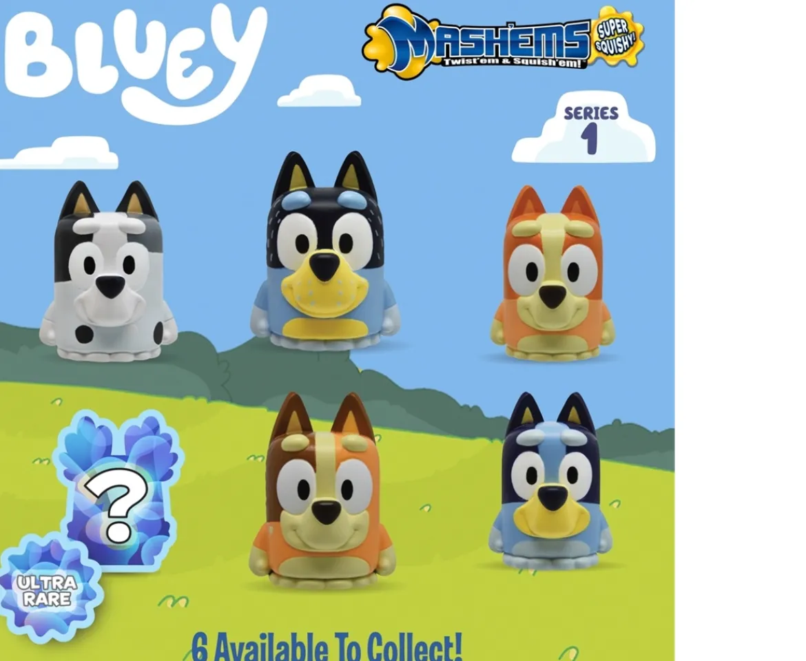 Ken Black Mash'ems Capsules Bluey Assortment| Preschool & Electronic Learning
