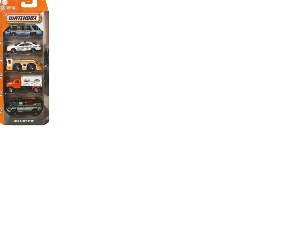 Ken Black Matchbox 5 Pack Car Assortment| Building & Vehicle Toys