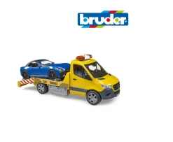 Ken Black Mb Sprinter Transporter W/Light & Sound| Bruder|Farm Model Vehicles & Playsets