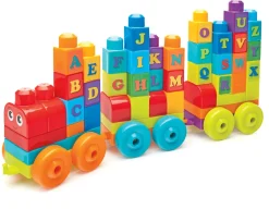 Ken Black Mega Bloks ABC Learning Train| Building & Vehicle Toys