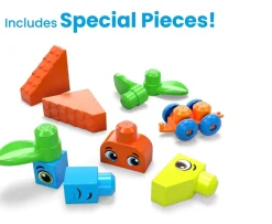 Ken Black Mega Bloks First Builders Deluxe Building Bag Playset| Building & Vehicle Toys