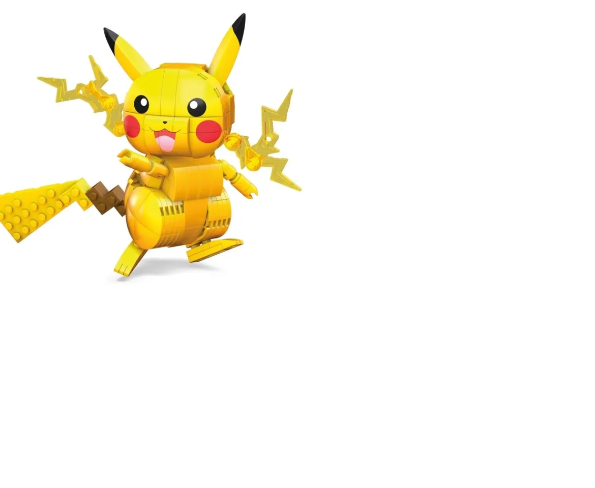 Ken Black Mega Construx Pokémon Pikachu| Building & Vehicle Toys