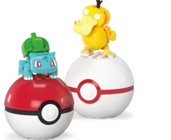 Ken Black Mega Pokémon Poké Ball 2-Ball Pack Collection Assortment| Building & Vehicle Toys