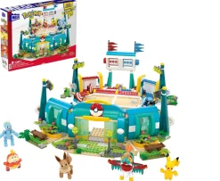 Ken Black MEGA Pokémon Training Stadium Set| Building & Vehicle Toys